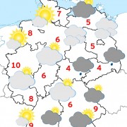 Deutschland-Wetter: ab Freitagabend, 11.03.2016