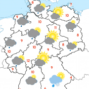 Deutschland-Wetter ab Mittwochabend, 23.03.2016