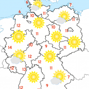 Deutschland-Wetter: ab Mittwochabend, 16.03.2016