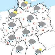 Deutschland-Wetter ab Donnerstagabend, 24.03.2016
