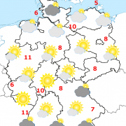 Deutschland Wetter ab Sonntagabend, 13.03.2016