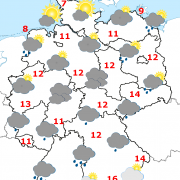 Deutschland-Wetter: ab Dienstagabend, 29.03.2016