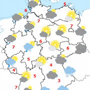Deutschland-Wetter ab Sonntagabend, 06.03.2015