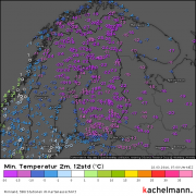Nochmal sehr kalt in Skandinavien