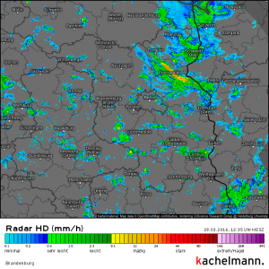 Wechselhaftes Schauerwetter in Berlin