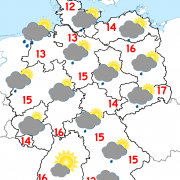 Deutschland-Wetter: ab Dienstagabend, 05.04.2016