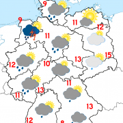 Deutschland-Wetter: ab Mittwochabend, 06.04.2016
