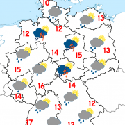 Deutschland-Wetter: ab Donnerstagabend, 14.04.2016
