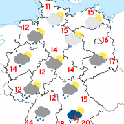 Deutschland-Wetter: ab Freitagabend 15.04.2015