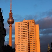 Sonnenschein und Wind heute Mittag in Berlin/Brandenburg