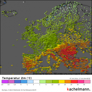 In Berlin heute genauso kalt wie in Nordspanien