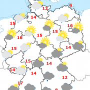 Deutschland-Wetter: ab Freitagabend, 08.04.2016