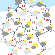 Deutschland-Wetter: ab Samstagabend, 09.04.2016
