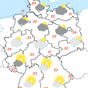 Deutschland-Wetter ab Freitagabend, 20.05.2016