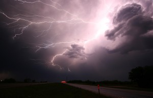 Örtlich große Regenmengen durch Gewitter