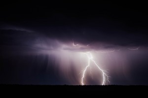 Gewitter gestern nur knapp an Berlin vorbei