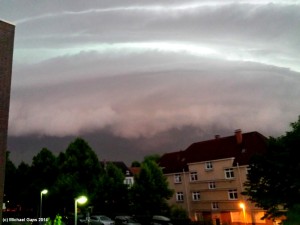 Vor zwei Jahren: Pfingstunwetter in NRW am 09.06.2014