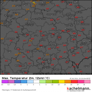 Bilanz des heutigen Wettertages