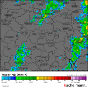 Am Morgen einzelne Schauer und vereinzelt Gewitter