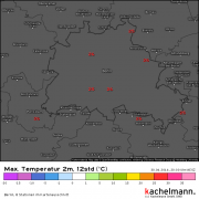 Der letzte Junitag endet mit Sommertemperaturen