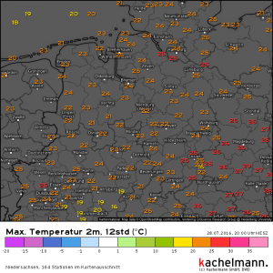 Wieder ein sommerlicher Tag in der Region