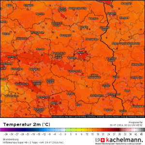 Milde Nacht in Berlin erwartet