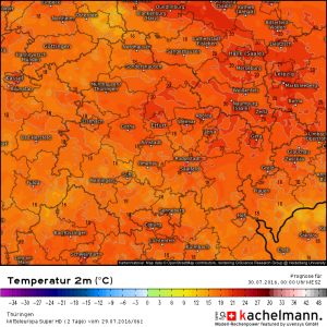 Milde Nacht in Thüringen erwartet