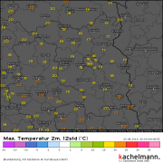 Bilanz des Tages: kühl und nass