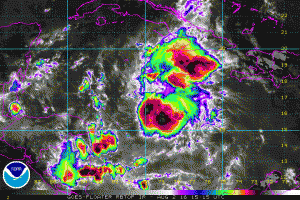 Tropensturm „Earl“ verstärkt sich in der Karibik