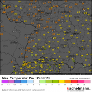 Tagesbilanz in der Regenbogenwelt: Höchstwerte bis 23 Grad