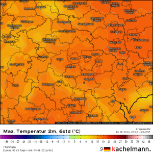 Drohen am Mittwoch rekordverdächtige Temperaturen?