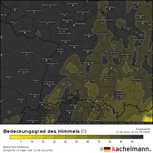 Kaum Chancen auf Sternschnuppen in der Regenbogenwelt