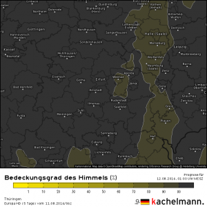 Kaum Chancen auf Sternschnuppen in Thüringen