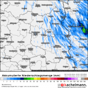 Hochdruckwetter mit Sonnenschein oder Schauern?