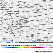 Einige trockene Tage im Westen