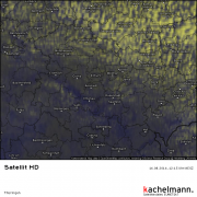 Streuselkuchen im Satellitenbild