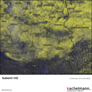 Noch viele Wolken über Berlin