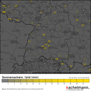 Sonne kommt nur sporadisch raus