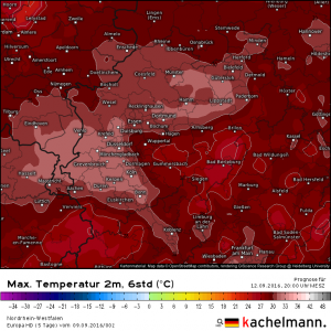 Septembersommer bisher wärmer als der August!