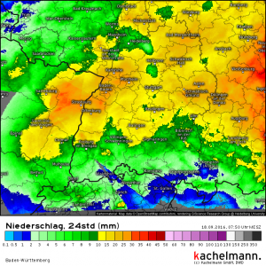 Landregen in der Regenbogenwelt