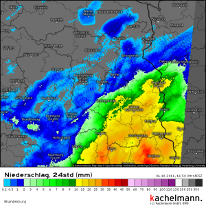 In Berlin bisher nur wenig Regen gefallen