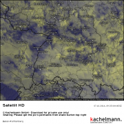 Wolkendecke weist große Lücken auf