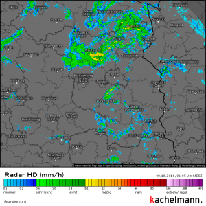 Heute weitere Schauer in Berlin