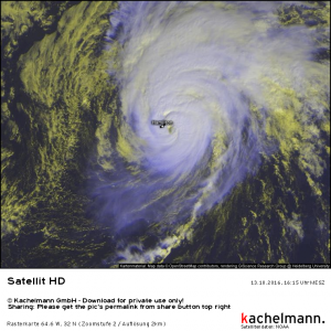 Starker Hurrikan tobt auf Bermuda