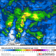 Viel Regen im Schwarzwald – Ende des Niedrigwassers?