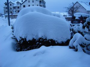 Dezember 2010: Ein Land versinkt im Schnee