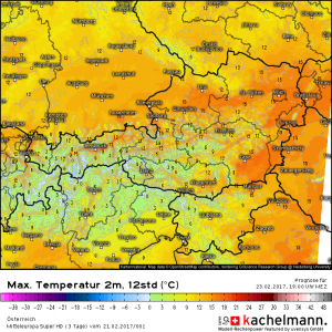 Österreich: Abwechslungsreiche Wettertage stehen uns bevor