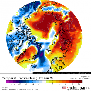 Erneut Rekordwärme in der Arktis