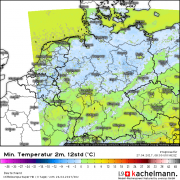 Frostige Nächte in Teilen Deutschlands