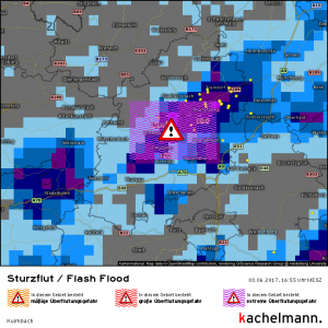 Unwetter, Überschwemmungen im Landkreis Kulmbach